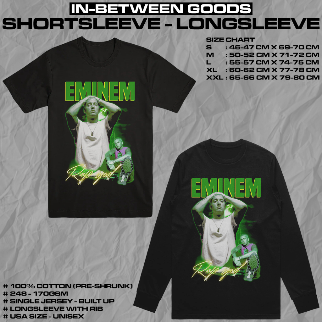EMINEM - RAP GOD | T-SHIRT | LONGSLEEVE | MUSIC MERCH