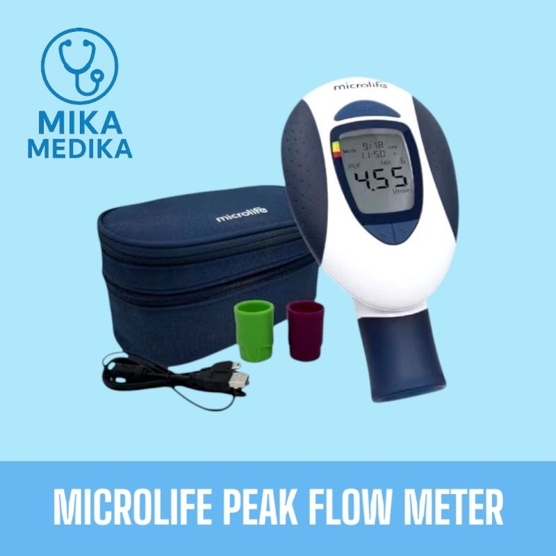 Digital Peak Flow Meter PF 100 / Peak Flow Meter Microlife PF-100 / Microlife Peak Flow Meter