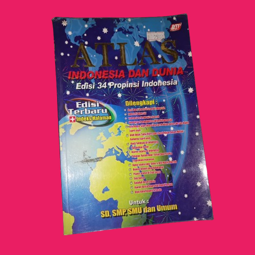 Atlas Indonesia dan Dunia edisi 34 Provinsi