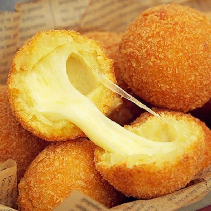 

Cimol Keju Mozarella Leleh Anti Meledak/ Cimol Isi/ Enak/ Murah