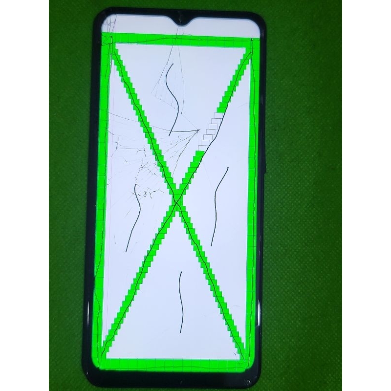 lcd sett frame samsung a12 minus