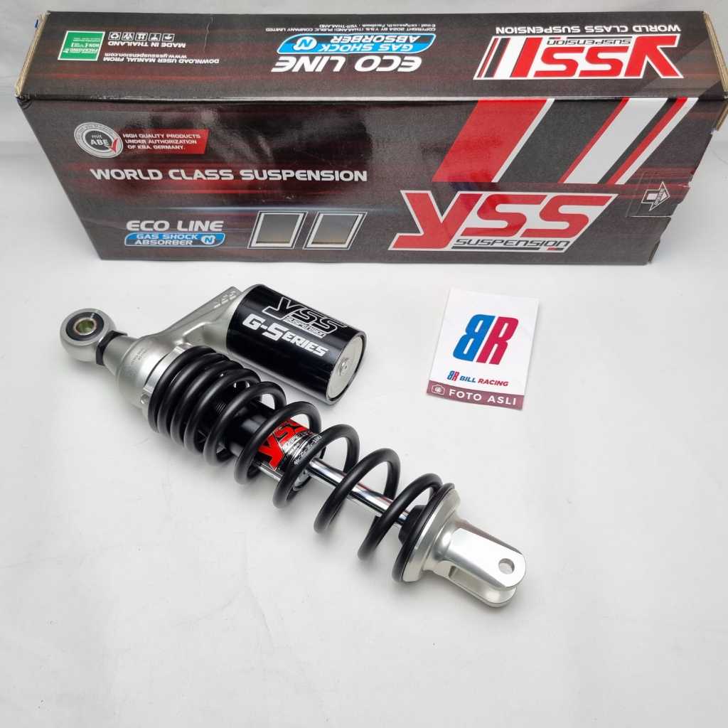 SHOCK YSS G PLUS RESERVOIR ORIGINAL BEAT MIO SCOPPY 300MM ALL BLACK YSS ORIGINAL