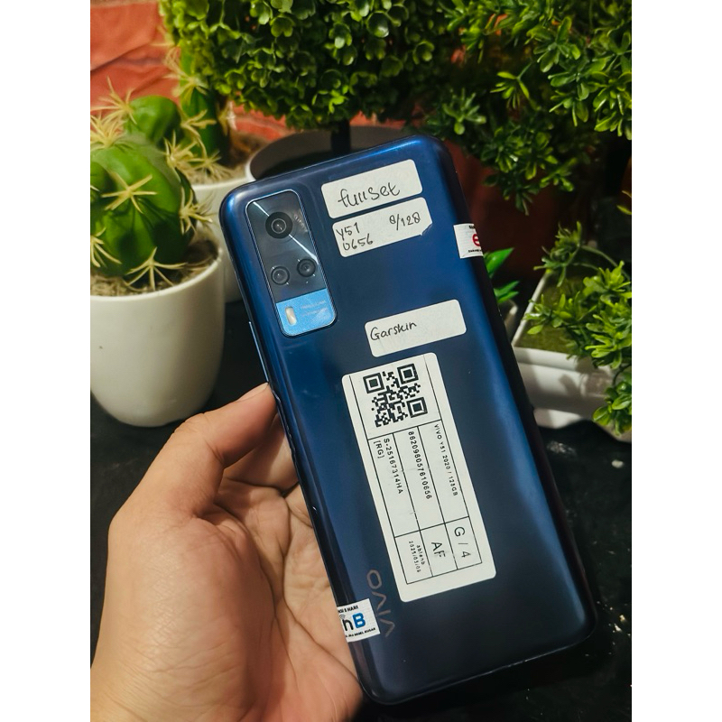 Handpone Hp Vivo Y51 Y30 Y30I 4/64 4/128 Second Seken bekas Murah bergaransi