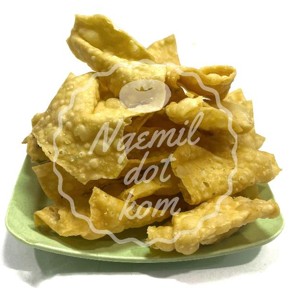 

waw KERIPIK BAWANG 500gr / KERIPIK PANGSIT / KERIPIK AYAM BAWANG / KUE BAWANG / BUMBUCIN