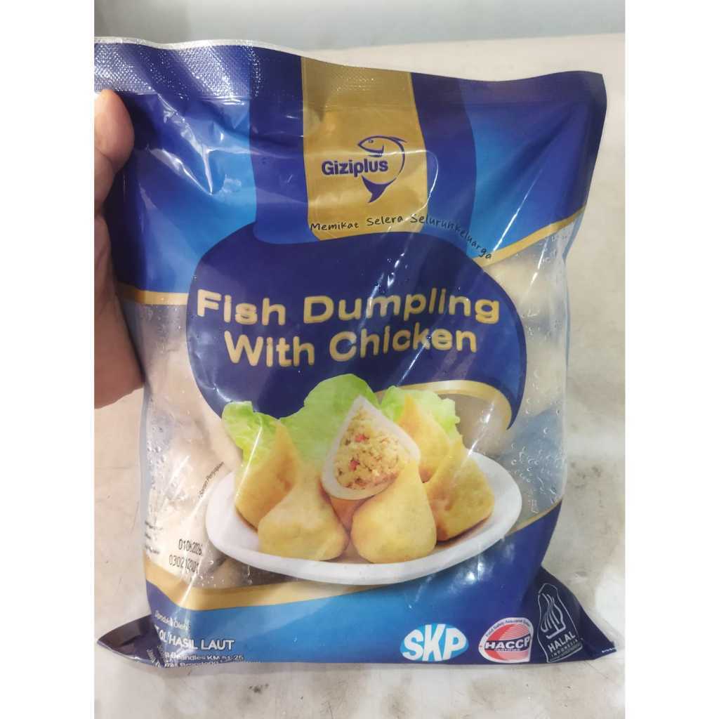 

GIZIPLUS Fish Dumpling Chicken 500 Gram - Ikan kukus Rasa Ayam