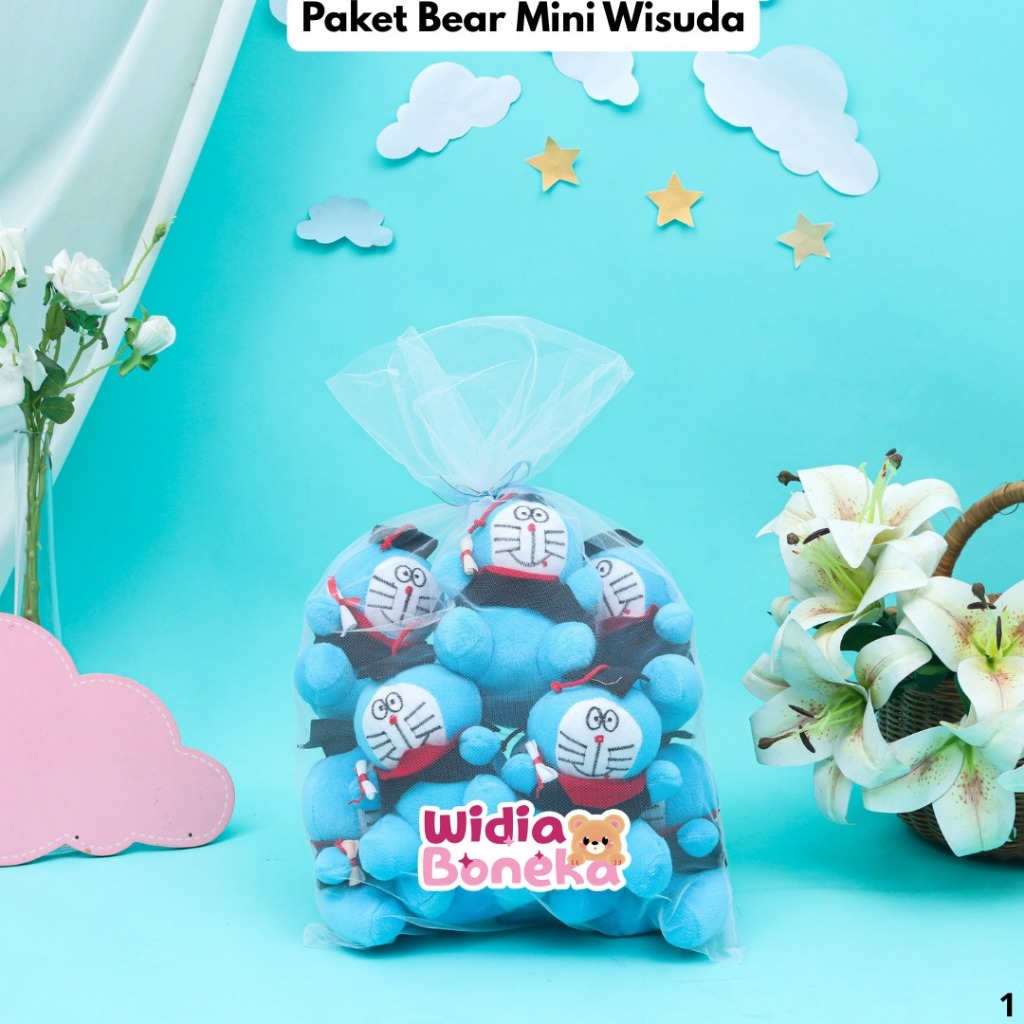 Paket Boneka Teddy Bear Toga Mini