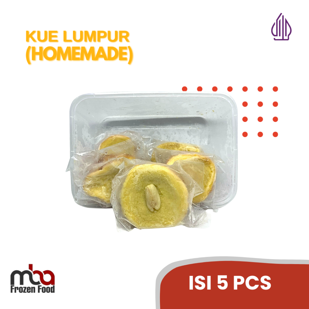 

Kue Lumpur (HOMEMADE ) Isi 5 pcs /Donatkentang /Donat /Kentang /Roti /Gandum /Snack /Camilan /Kue /Cake /Dessert /Tradisional /Jajantradisional