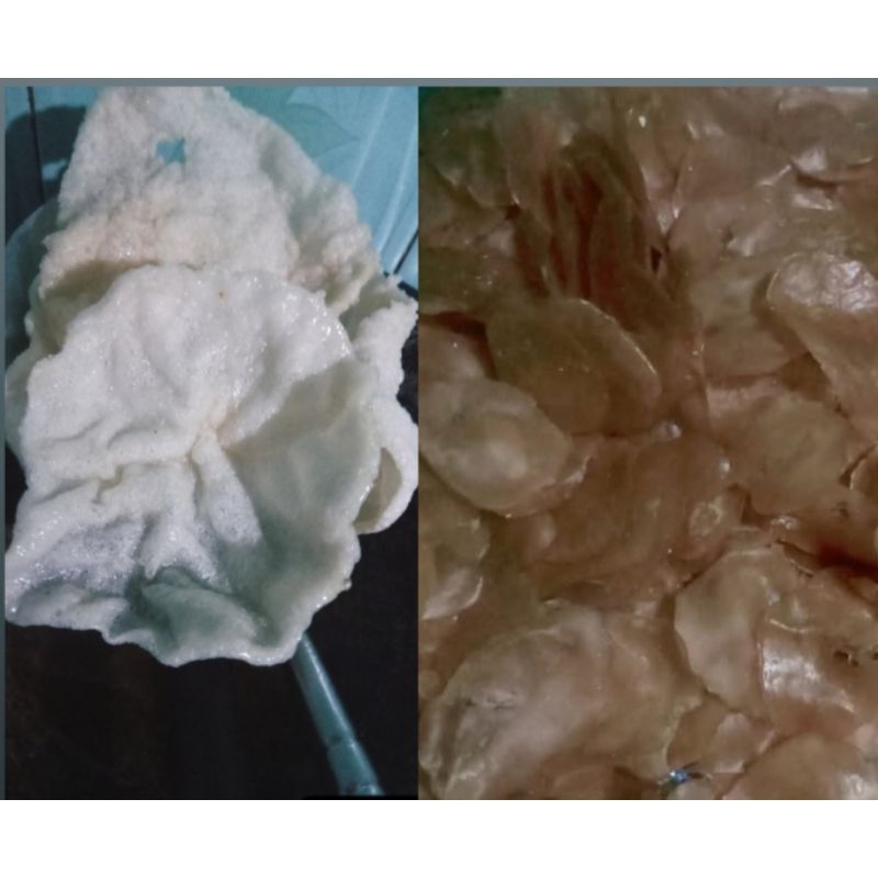 

Krupuk krecek bawang
