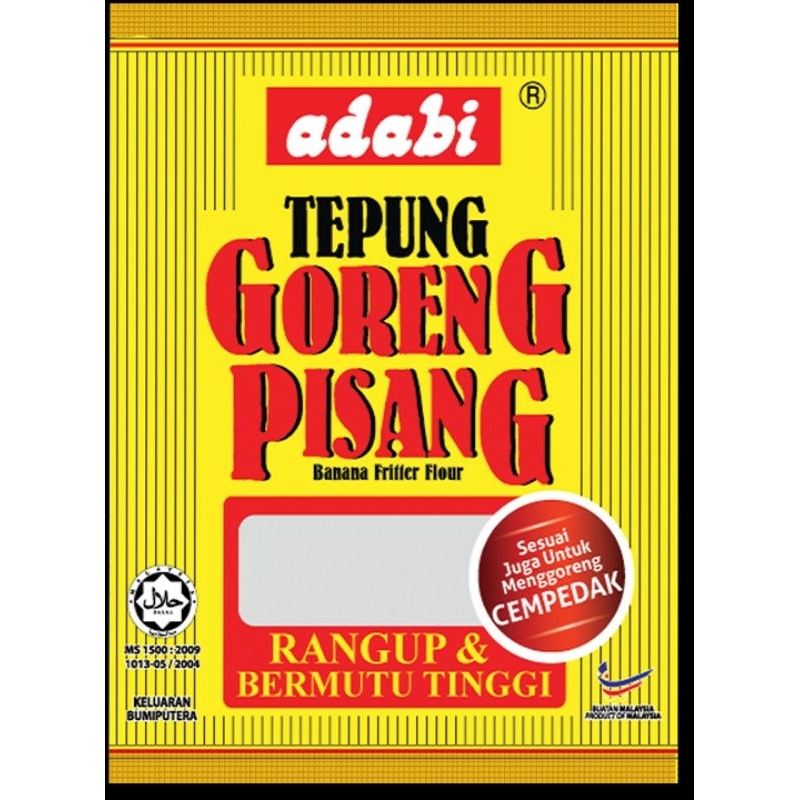 

ADABI Tepung Bumbu Pisang Goreng 250 Gram