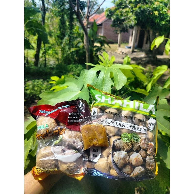 

Cahayadstore Paket Bakso Urat Sapi Isi 50+5 Butir Urat Free Bumbu