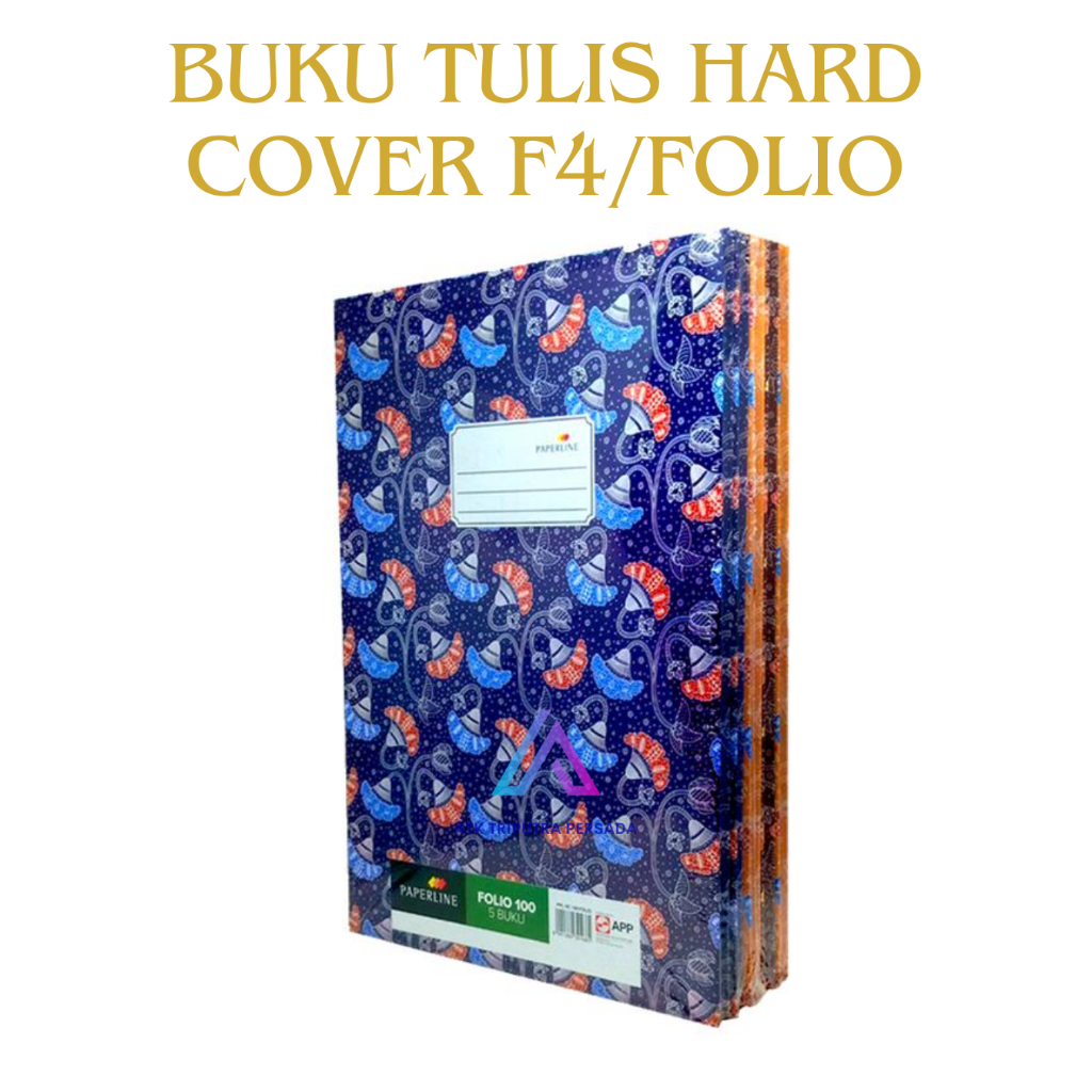 

Buku Folio/ Buku Akuntansi Hard Cover besar Paperline100 Lembar Aesthetic Design- 1 Pcs
