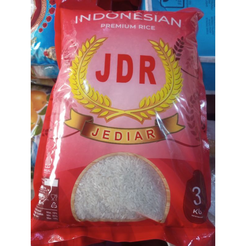 

beras JDR beras premium 3 kg