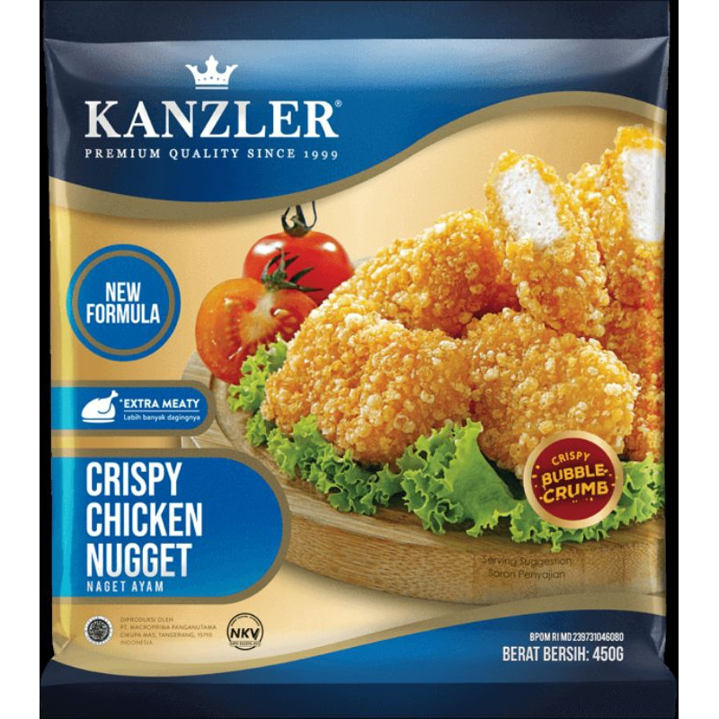 

KANZLER Crispy Chicken Nugget 450 Gram