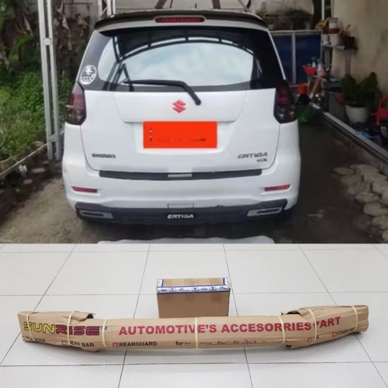 BUMPER PELINDUNG BEMPER BELAKANG ERTIGA 2012