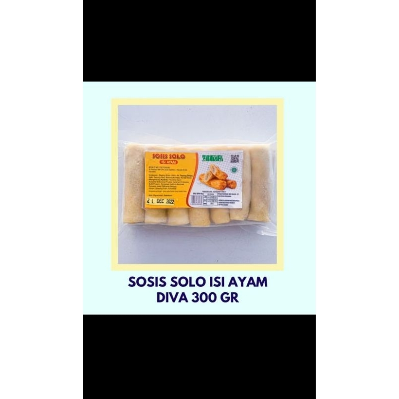 

Sosis solo isi Ayam (300gr)