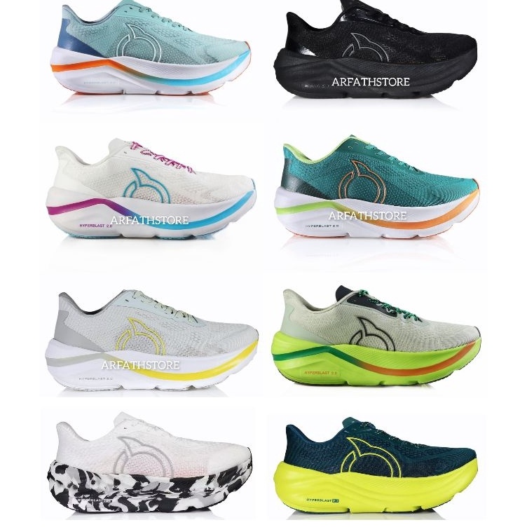 KODE C27E SEPATU RUNNING ORTUSEIGHT HYPERBLAST 21  HYPERBLAST 2  HYPERBLAST 13 HYPERGLIDE 2  HYPERBL