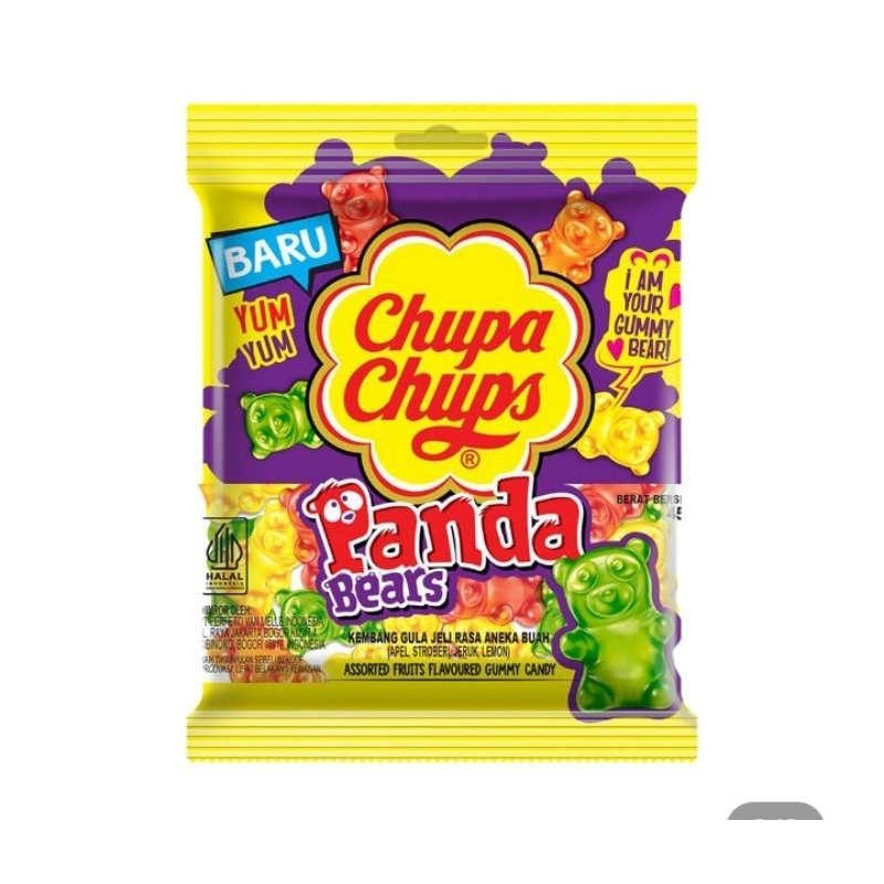 

Chupa Chups Panda Bears Permen Jeli 45 g