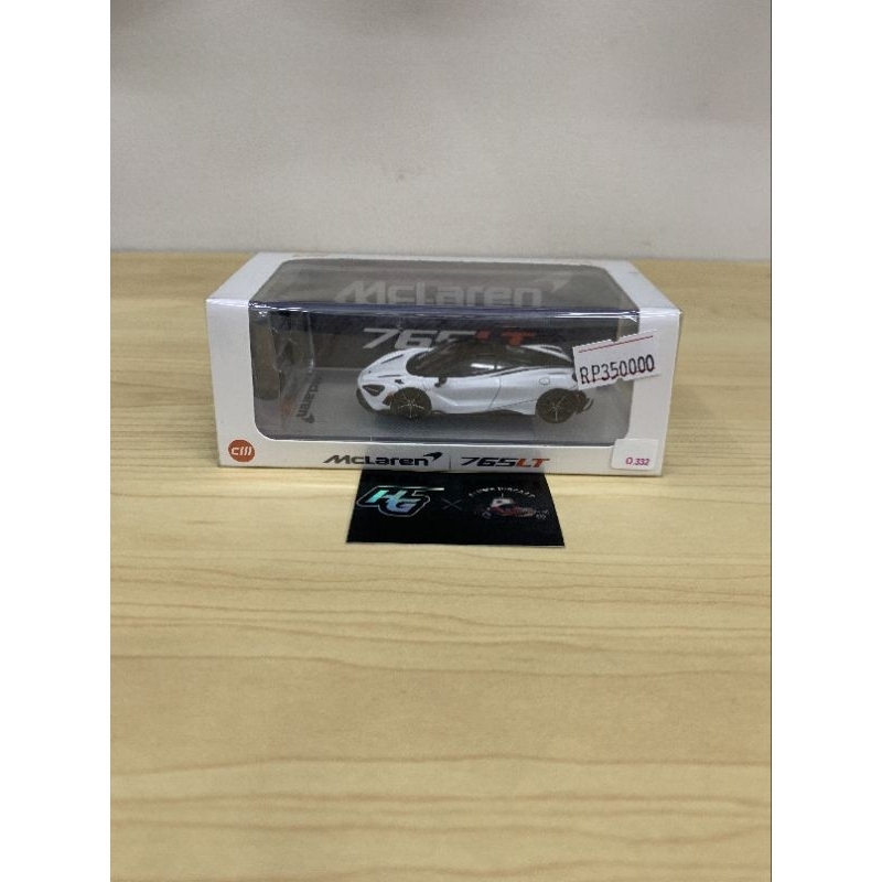 CM Model Mclaren 765LT Putih