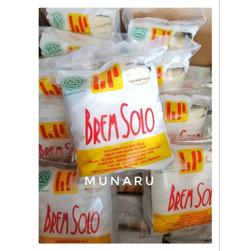 

BREM KHAS SOLO BULAT isi 18 Rasa Original Putih Enak Lumer Camilan Tradisional
