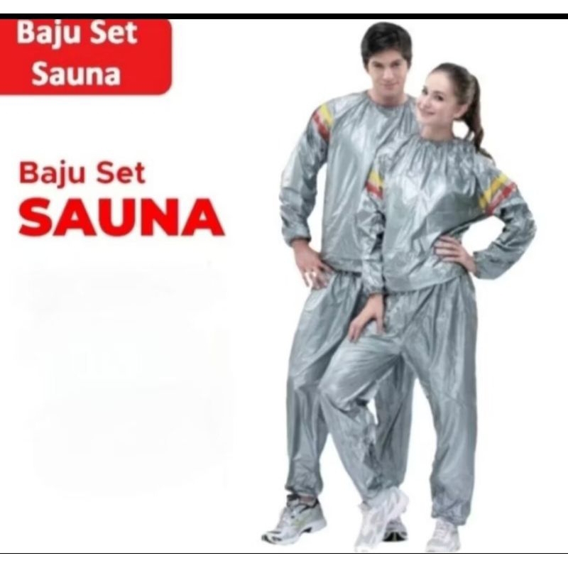 Baju sauna baju olahraga sauna suit jaket sauna pembakar lemak