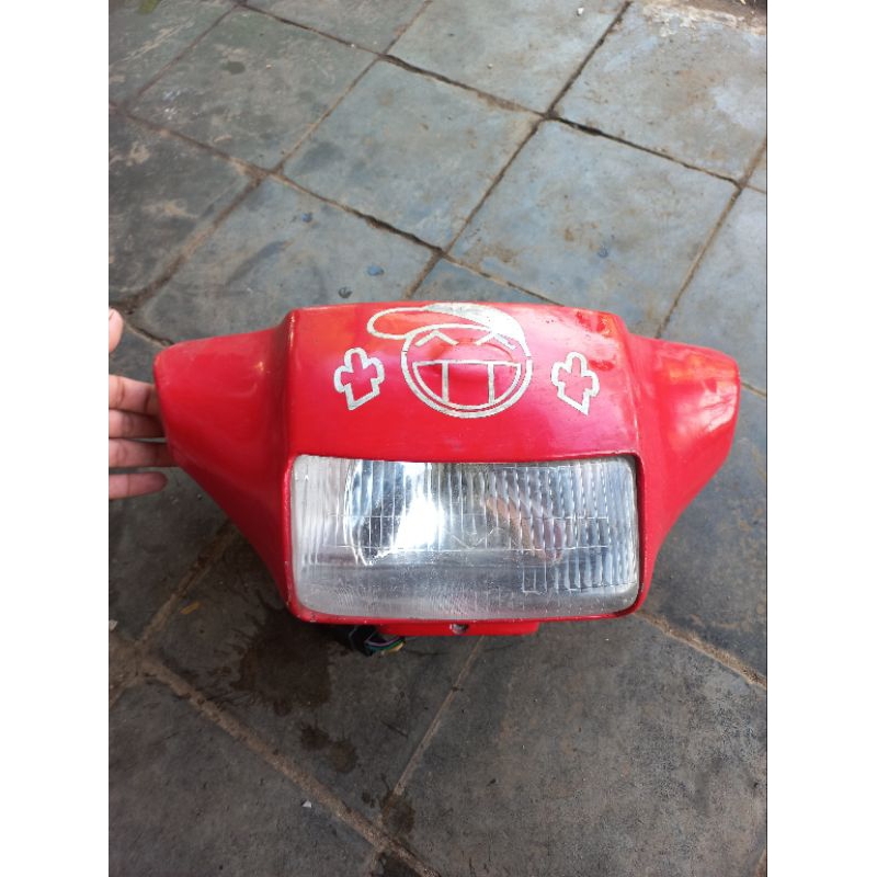 Batok lampu speedometer matic malika hero puch original