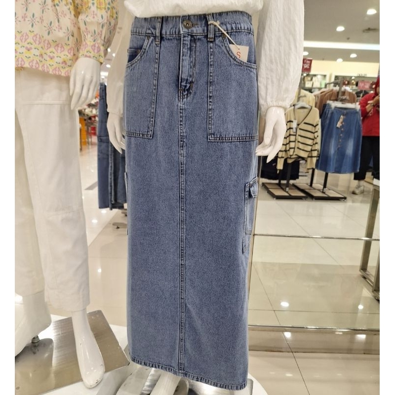 Rok Jeans Cargo by Exit