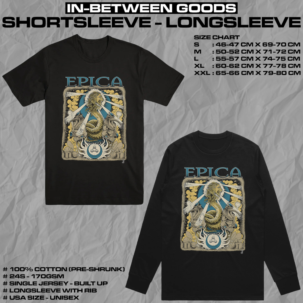 EPICA - DEMIURGE | T-SHIRT | LONGSLEEVE | BAND MERCH