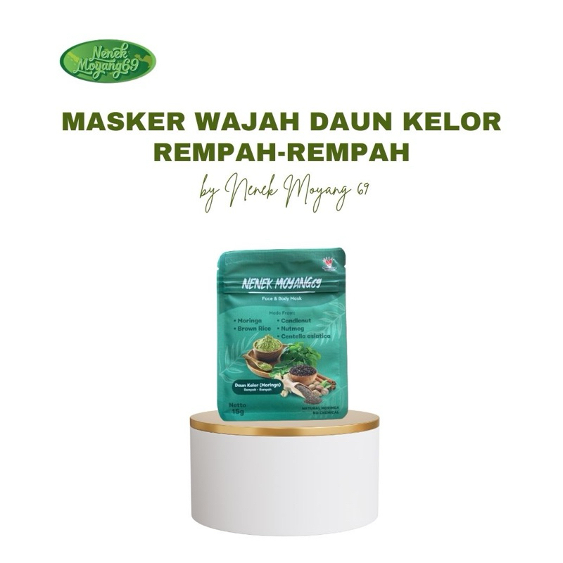 MASKER WAJAH KELOR REMPAH-REMPAH NENEKMOYANG69