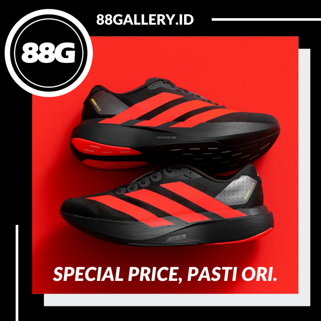 Adizero Evo SL Black Red