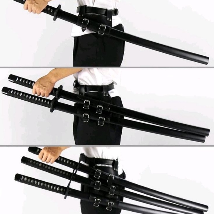 Bisa Cod BUTIK RINDU KATANA HARA BodyBelt harness t penyimpanan pedang slot pedang slot katana acces