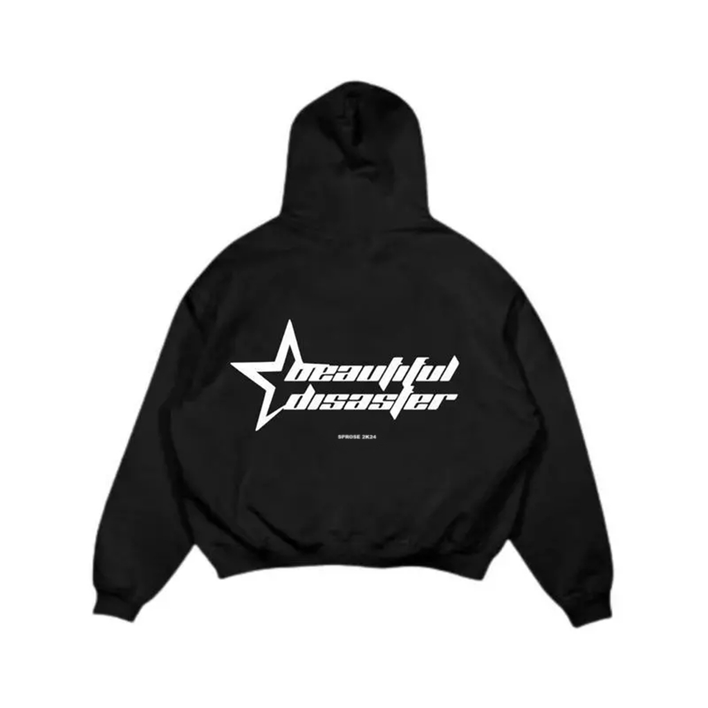 【DISKON】Hoodie Boxy Menyala / hoodie menyala dalam gelap DISASTER V1 400gsm