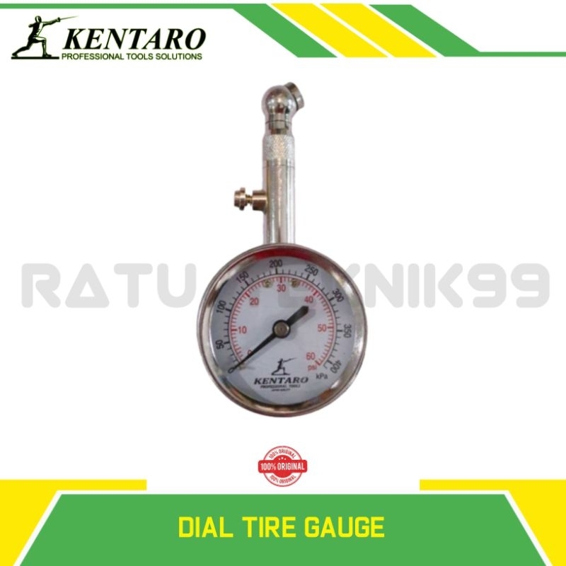 KENTARO ALAT UKUR TEKANAN ANGIN BAN / DIAL TIRE GAUGE KENTARO JAPAN QUALITY