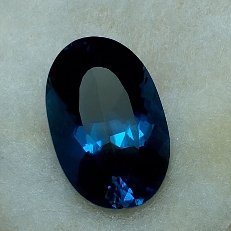 Natural blue topaz london