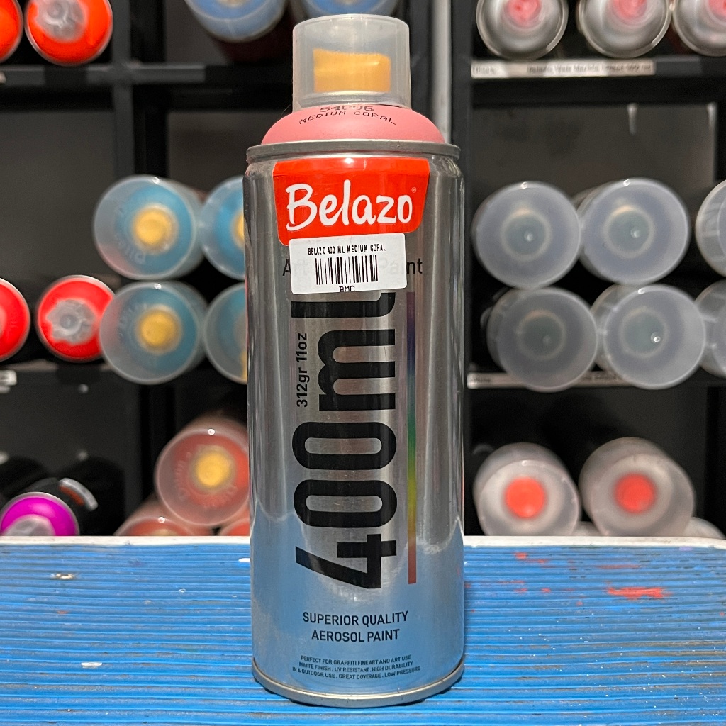 

Medium Coral - Belazo 400 ml - Spray Paint