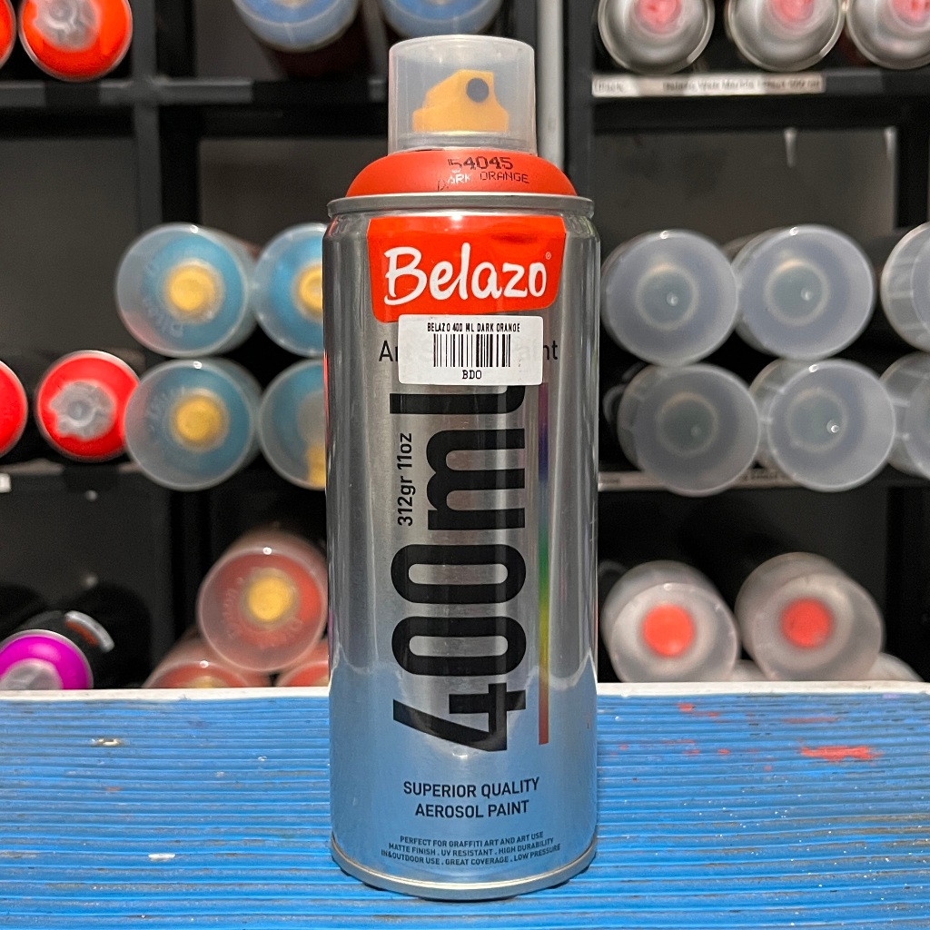

Dark Orange - Belazo 400 ml - Spray Paint