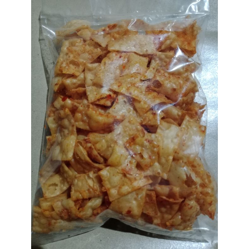 

KRIPIK KANG ST | Kripik pangsit original | kripik pangsit pedas