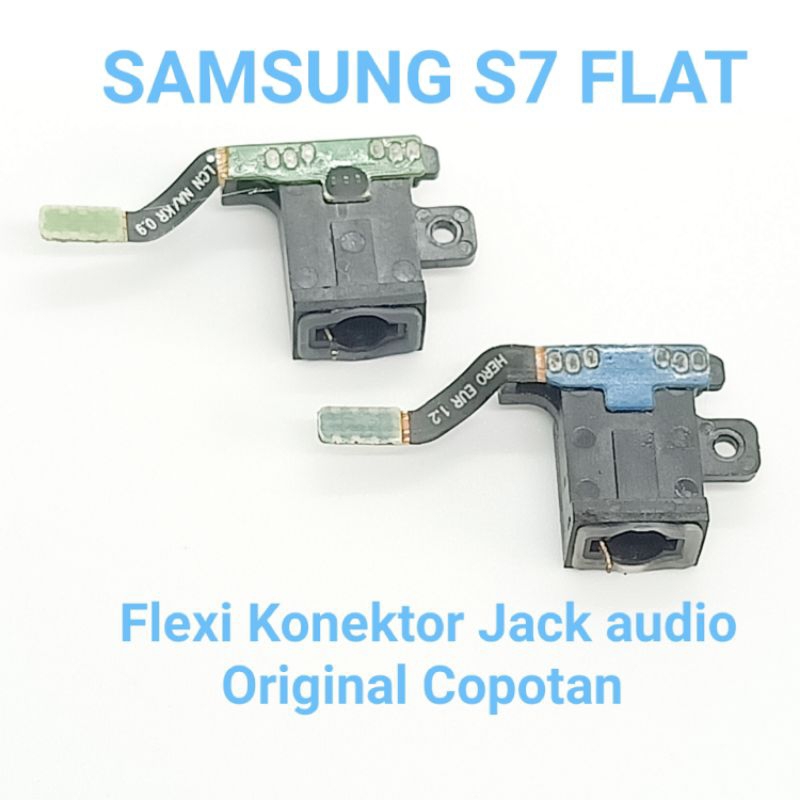 Konektor Jack Audio HF Samsung S7 Flat G930  G930f  G930S Second Original Copotan