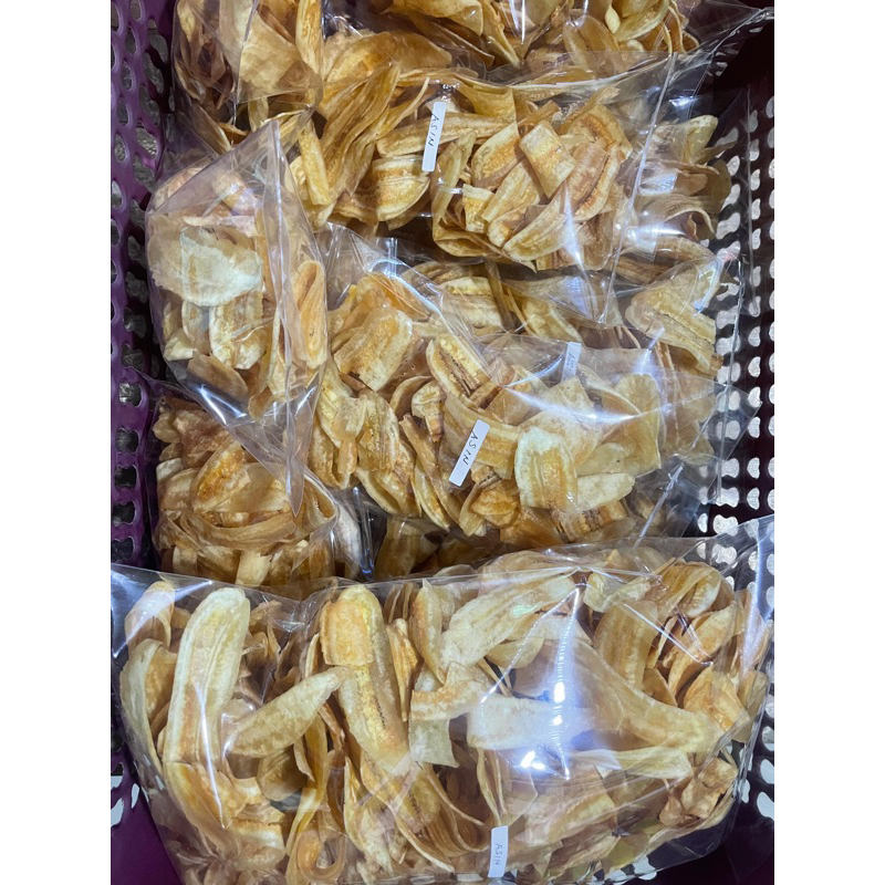 

Keripik pisang asin/manis