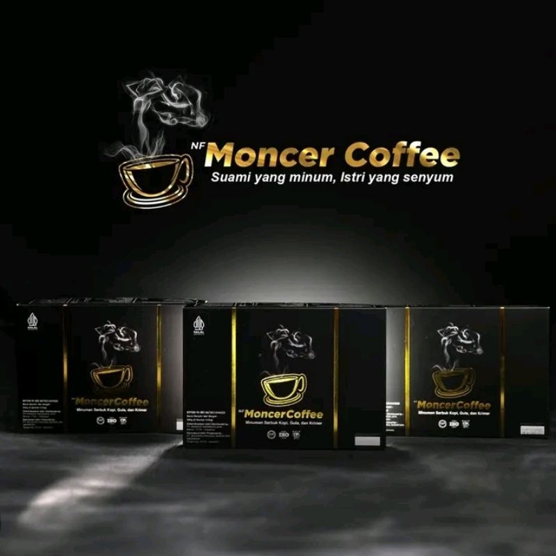 

moonceer coffee Original - kopi Ginseng gula aren kopi kuat tahan lama penambah stamina