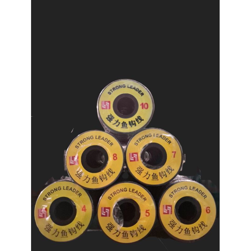 Senar Pancing Kenceh Strong leader 50M - Anti Meliting Anti keriting