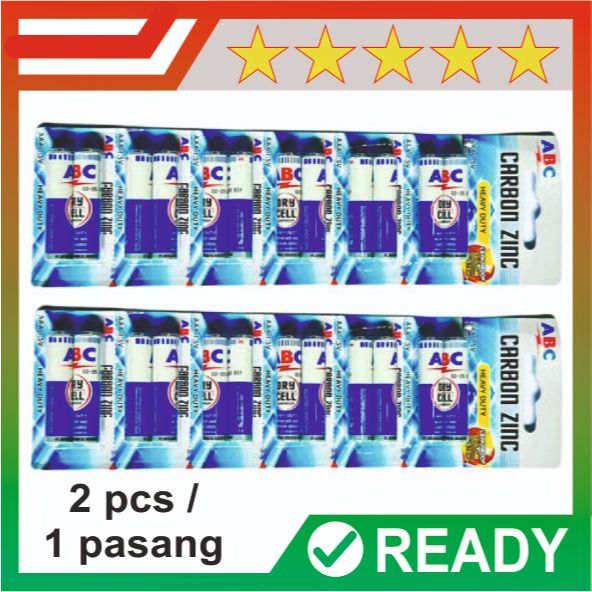 ABC Batu Batre Remot TV AC Baterai AAA A3 Kuat Tahan Lama