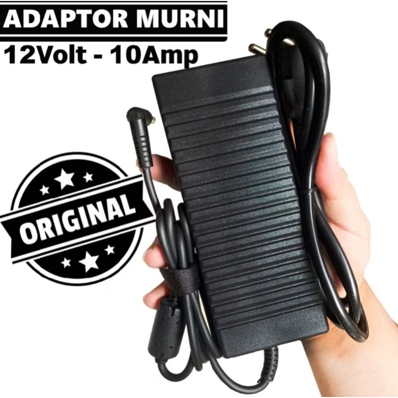 Adaptor DC 12v 10a - Adaptor Murni Arus 12 volt 10 ampere
