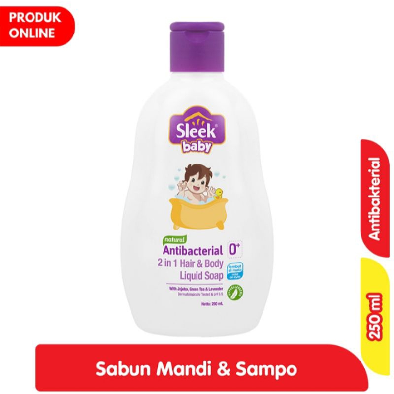 Sleek Baby 2 in 1 Hair and Body Soap 250 ml 