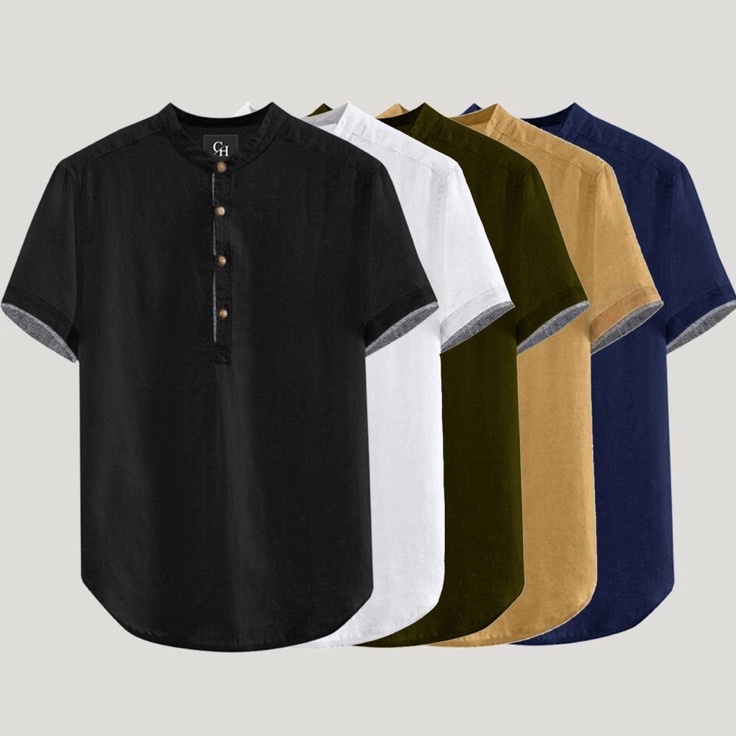 BAJU KOKO PRIA DEWASA LENGAN PENDEK KOKO KURTA PAKISTAN LENGAN PENDEK KOKO LENGAN PENDEK PRIA POLOS