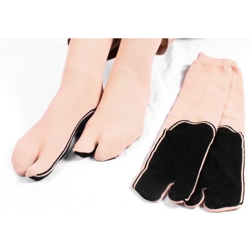 Kaos Kaki polos tapak hitam jempol