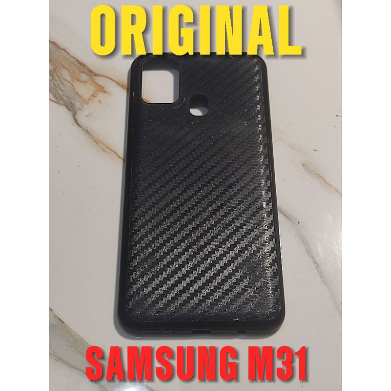 BACKDOOR CASING BELAKANG SAMSUNG M31 ADA TOMBOL LUAR COPOTAN