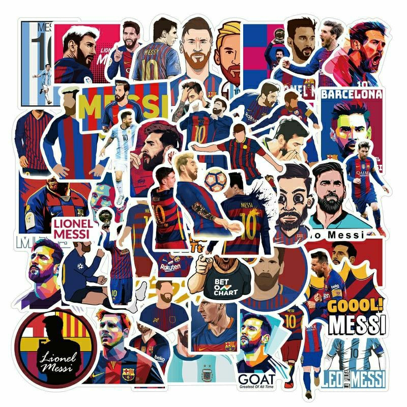

Stiker Pack Messi Stiker Barcelona Stiker Bola Stiker Pemain Bola Stiker Laptop Stiker Helm Stiker Tumblr Stiker HP, Aksesoris Hp , Anti Air