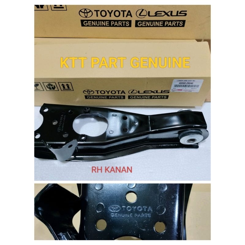 LOW ARM DEPAN ASSY KOMPLIT TOYOTA KIJANG 7K 5K  KANAN ORIGINAL
