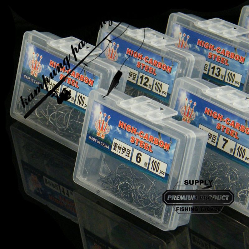 Kail Pancing High Carbon Steel 1 Kotak Isi 100Pcs