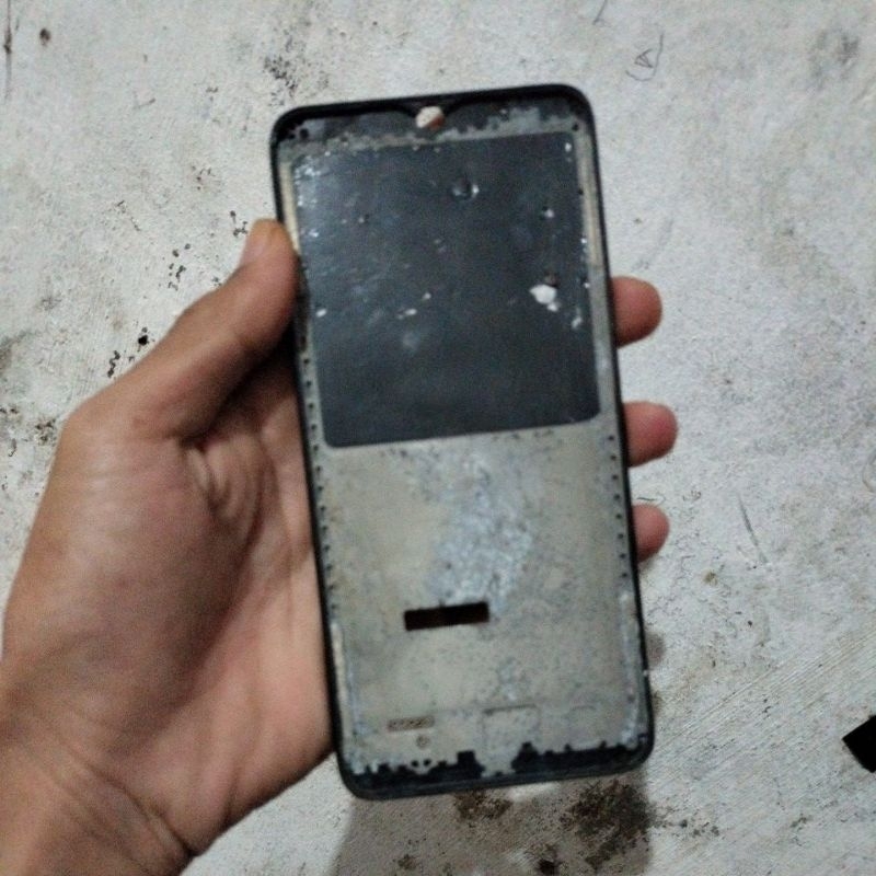 Frame lcd tatakan lcd poco m3 original copotan....